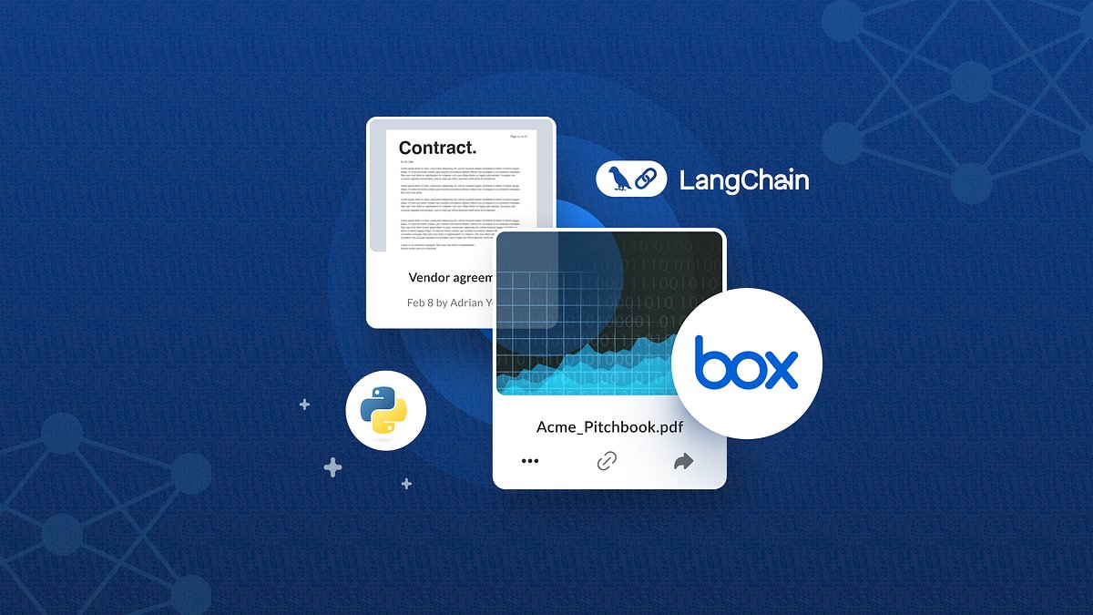 BoxPlatform's tweet card. In this post, I’ll show you how easy it is to build a Box agent using LangChain’s tool interface. With just a few lines of Python, you can…