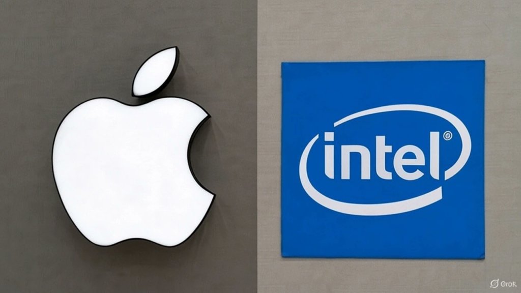 squaredtechco's tweet card. Apple’s use of Intel’s 18AP advanced node for M-series chips marks a strategic shift in chip manufacturing and supply chain dynamics.