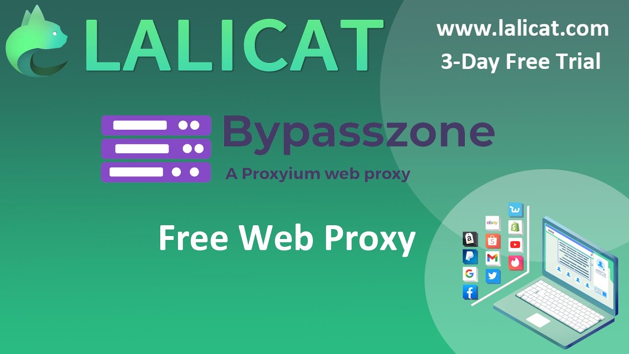 LalicatBrowser's tweet card. BypassZone Free Web Proxy Bypass Youtube Google Facebook Reddit