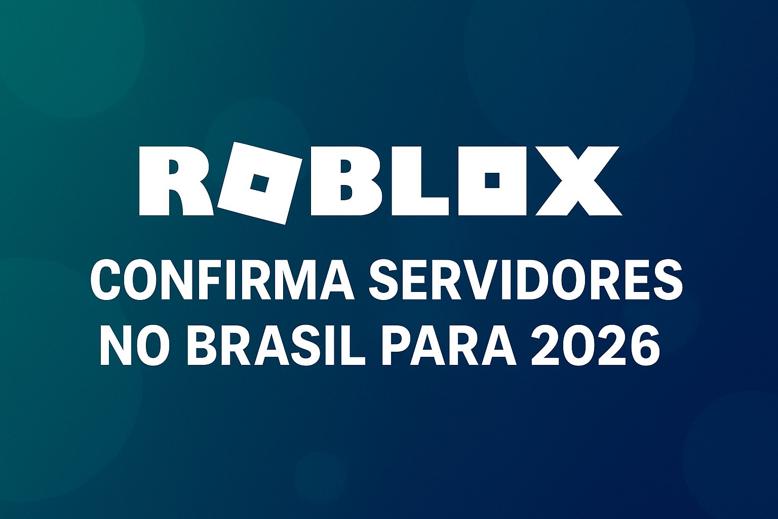 SaveInfinito's tweet card. Roblox anuncia servidores em São Paulo para 2026, prometendo menor latência e preços ajustados. Entenda o impacto para jogadores e criadores na nova fase da plataforma!