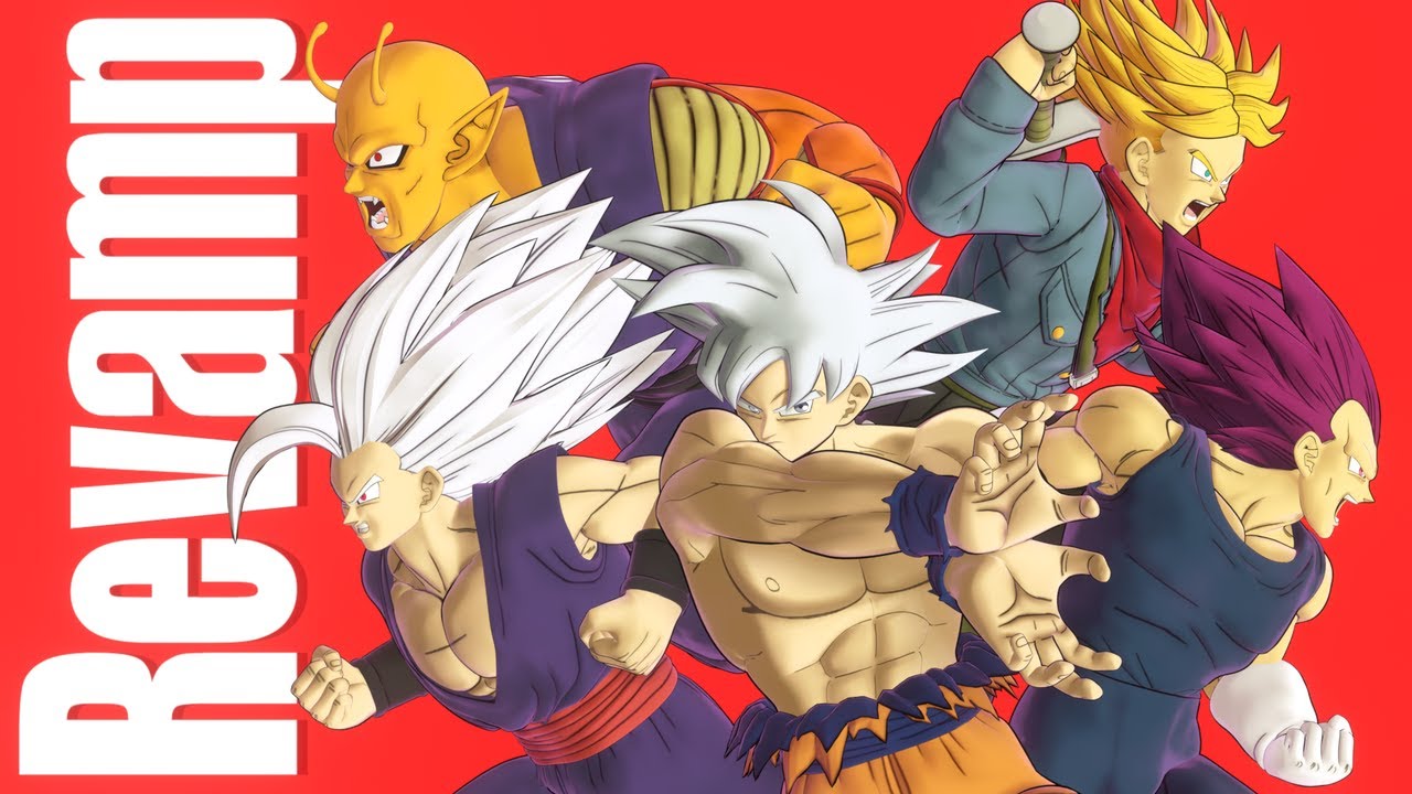 RevampXV2's tweet card. Revamp Xenoverse 2 - 5.0.0 Trailer (MOD)