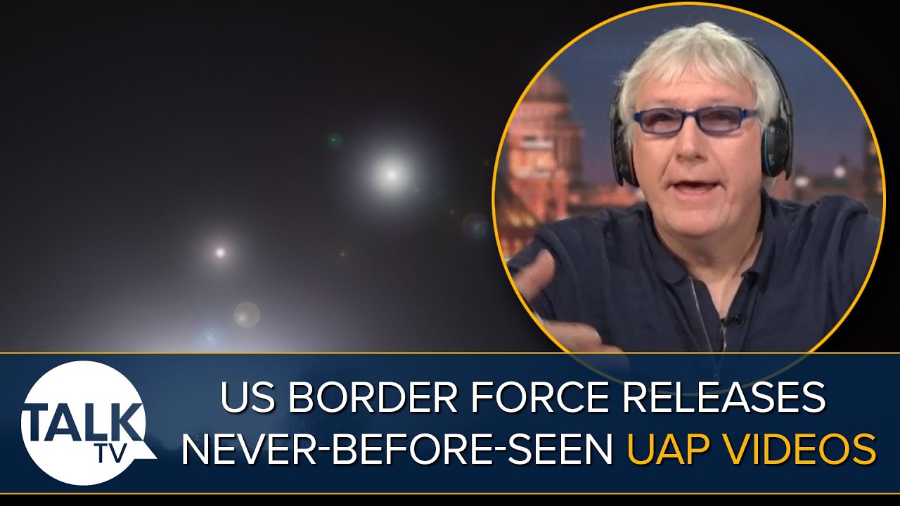 10dotdecryption's tweet card. US Border Force Releases Never-Before-Seen UFO Videos | Howard Hughes