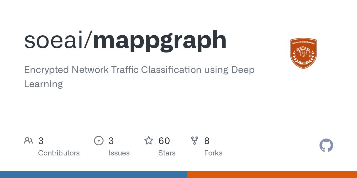 ksg93rd's tweet card. Encrypted Network Traffic Classification using Deep Learning - soeai/mappgraph