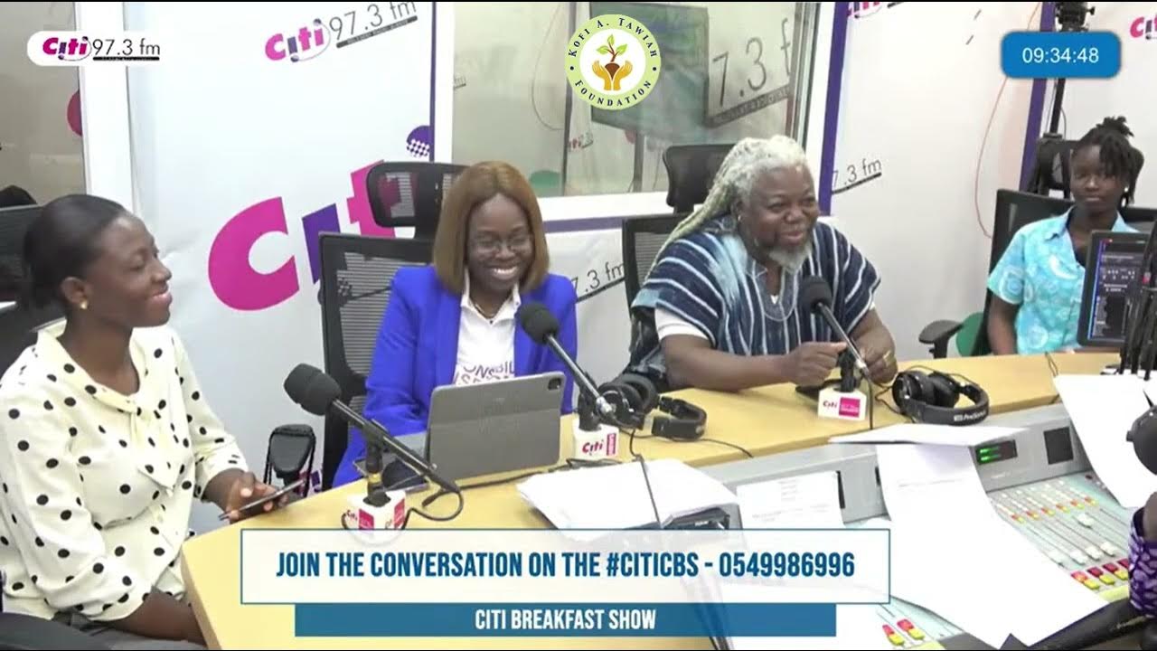 KofiATawiahfdn's tweet card. Interview on Citi FM Breakfast Show.