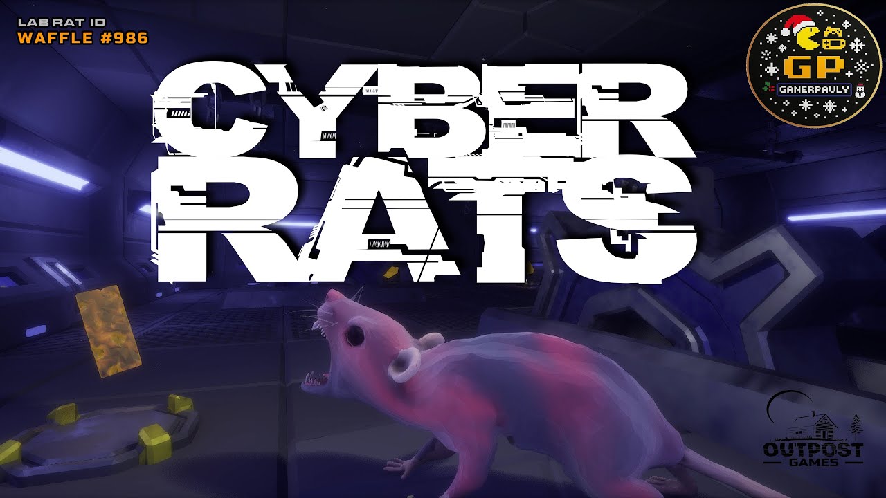 GamerPauly's tweet card. GamerPauly Plays & Chats (Video Review) Cyber Rats on PC #action...