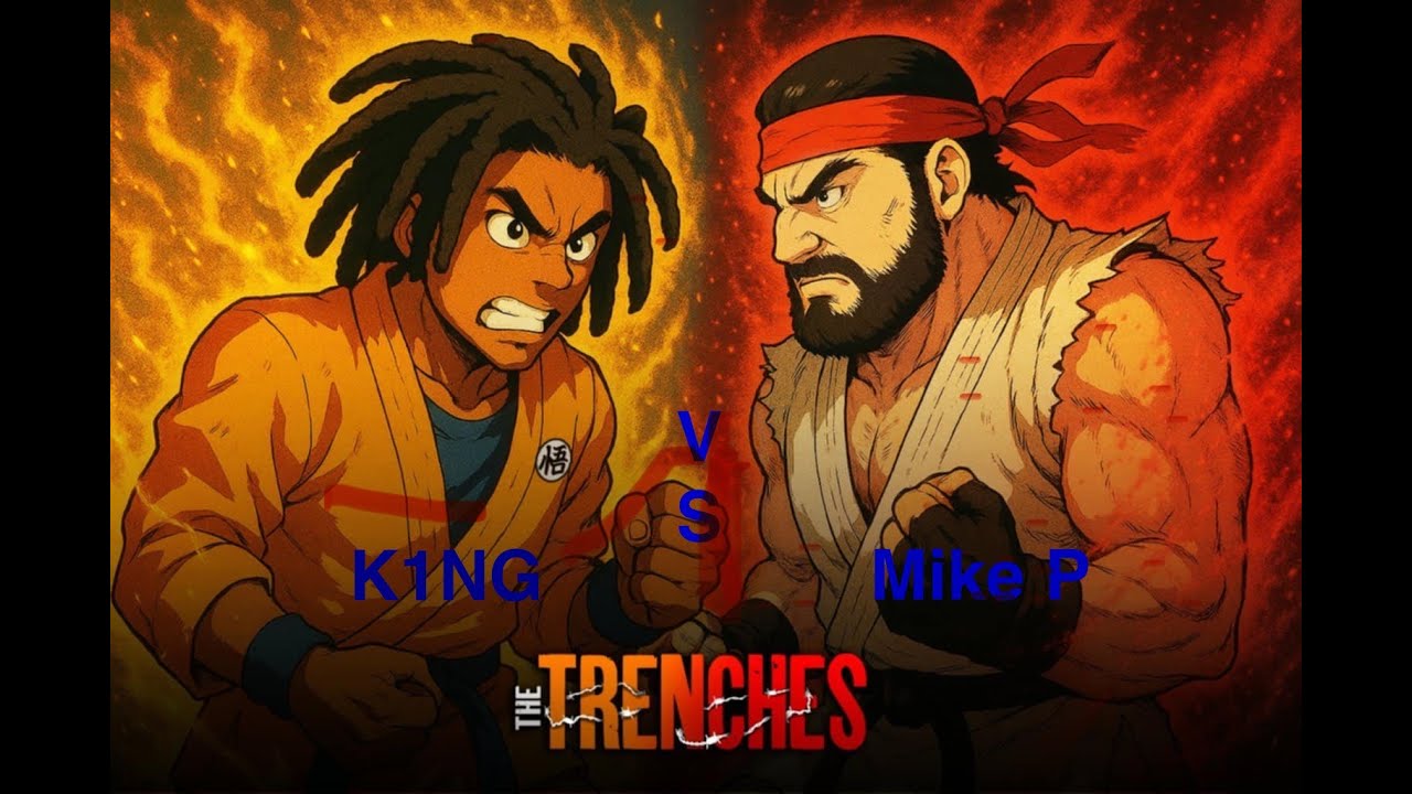 GHGTHEKING's tweet card. Mike P vs. K1NG (Goku vs Vegeta) Offical Rap Battle