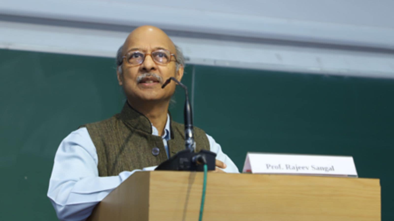 iiit_hyderabad's tweet card. Professor Rajeev Sangal discusses his reservations about open-sourcing Indic language datasets, the roadmap for Bhashini 2.0, and what he expects at the India AI Impact Summit.