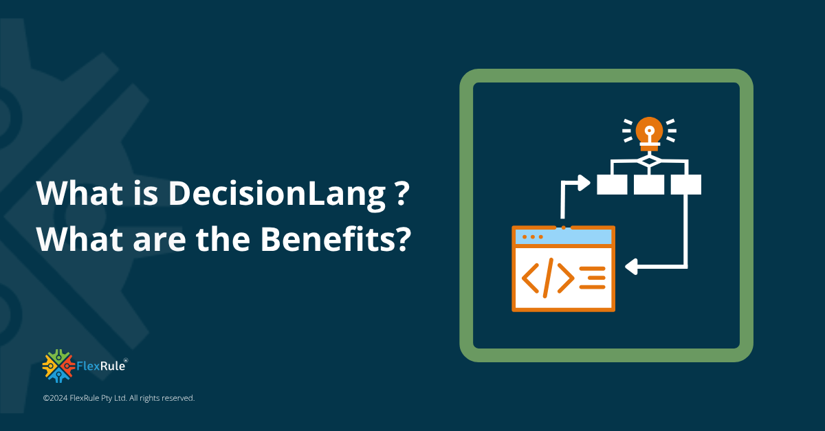 FlexRule's tweet card. DecisionLang is a declarative language that enables users to specify a decision model in a very compact and concise way.