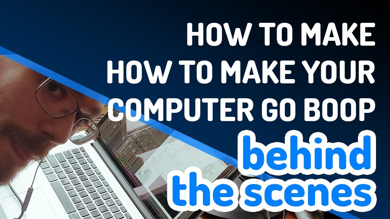 morpheu5's tweet card. How to make "How to make your computer go BOOP" (a not-so-#lazytuto...