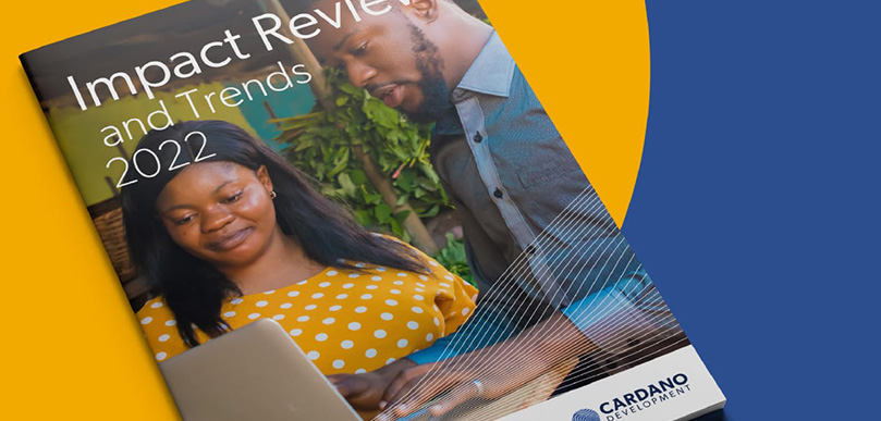 CardanoDev's tweet card. It is with great pleasure Cardano Development (CD) is announcing the launch of its first ever Impact Review and Trends 2022 document. In this review, we showcase how CD is contributing to accelerat...