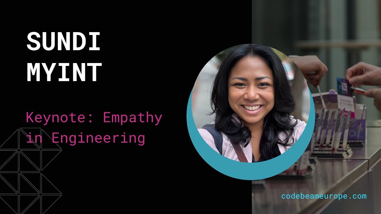 CodeSyncGlobal's tweet card. Keynote: Empathy in Engineering – Sundi Myint| Code BEAM Europe 2025