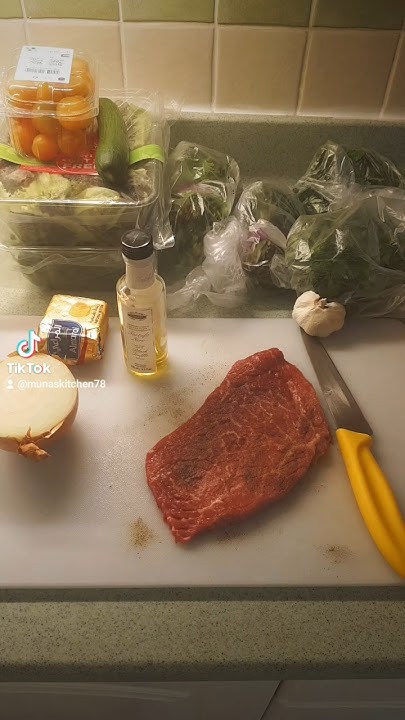 NaturezFynest's tweet card. Steak & mushrooms