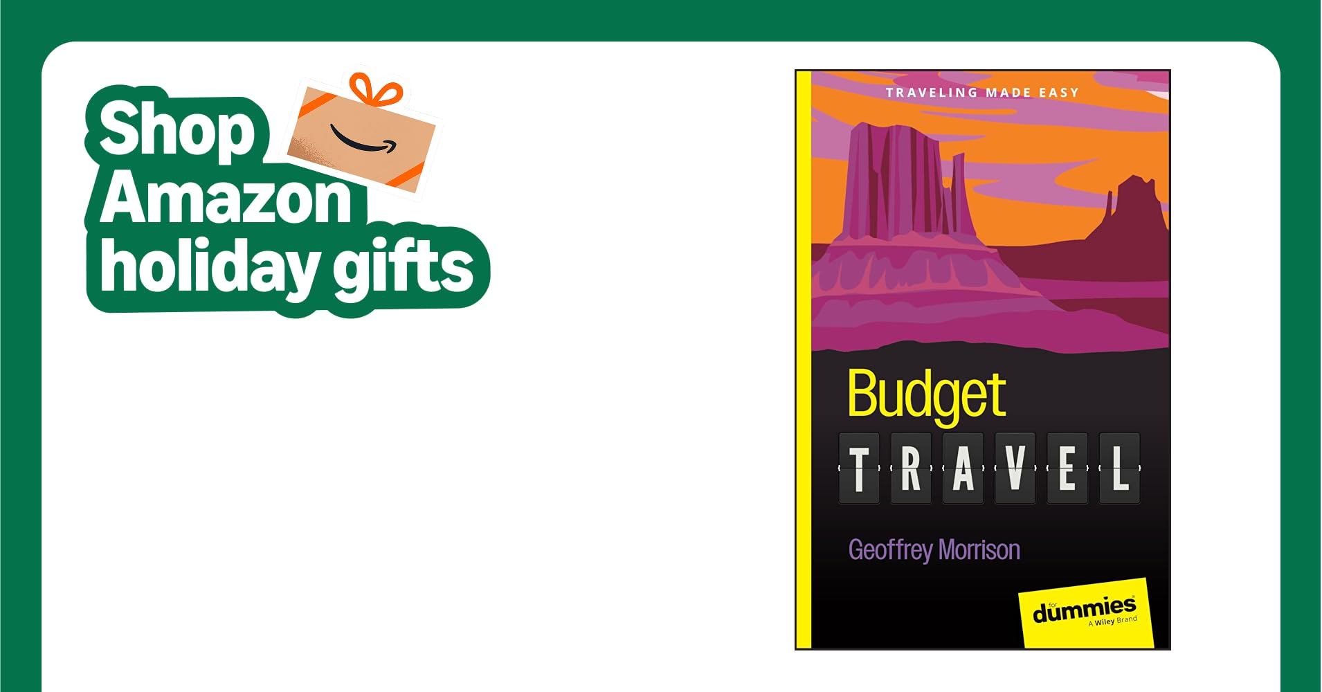 TechWriterGeoff's tweet card. Budget Travel For Dummies (For Dummies: Traveling Made Easy)