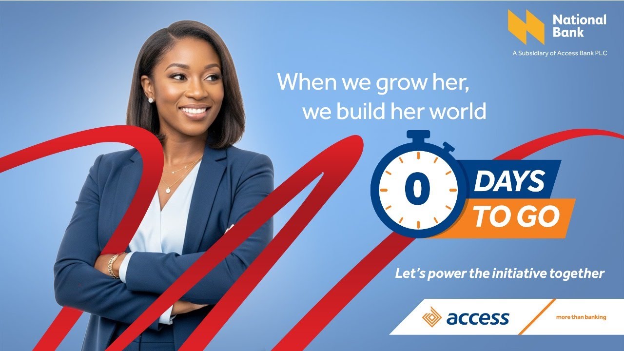 National_Bank's tweet card. The W Initiative launch