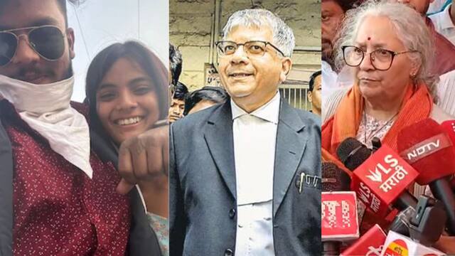 abpmajhatv's tweet card. Nanded Crime Love Story: आचल मामीडवार हिच्या कुटुंबीयांनी सक्षम ताटेला ठार मारले. त्यानंतर आचलने सक्षम ताटे याच्या मृतदेहाशी लग्न केले होते. दोघांच्या अंगाला हळद लावली, कपाळावर कुंकू भरलं