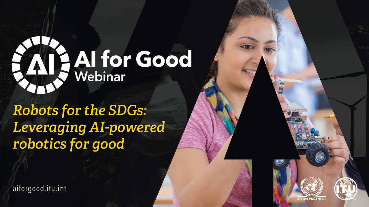 harp_lab_cmu's tweet card. Robots for the SDGs: Leveraging AI-powered robotics for good | AI FOR...