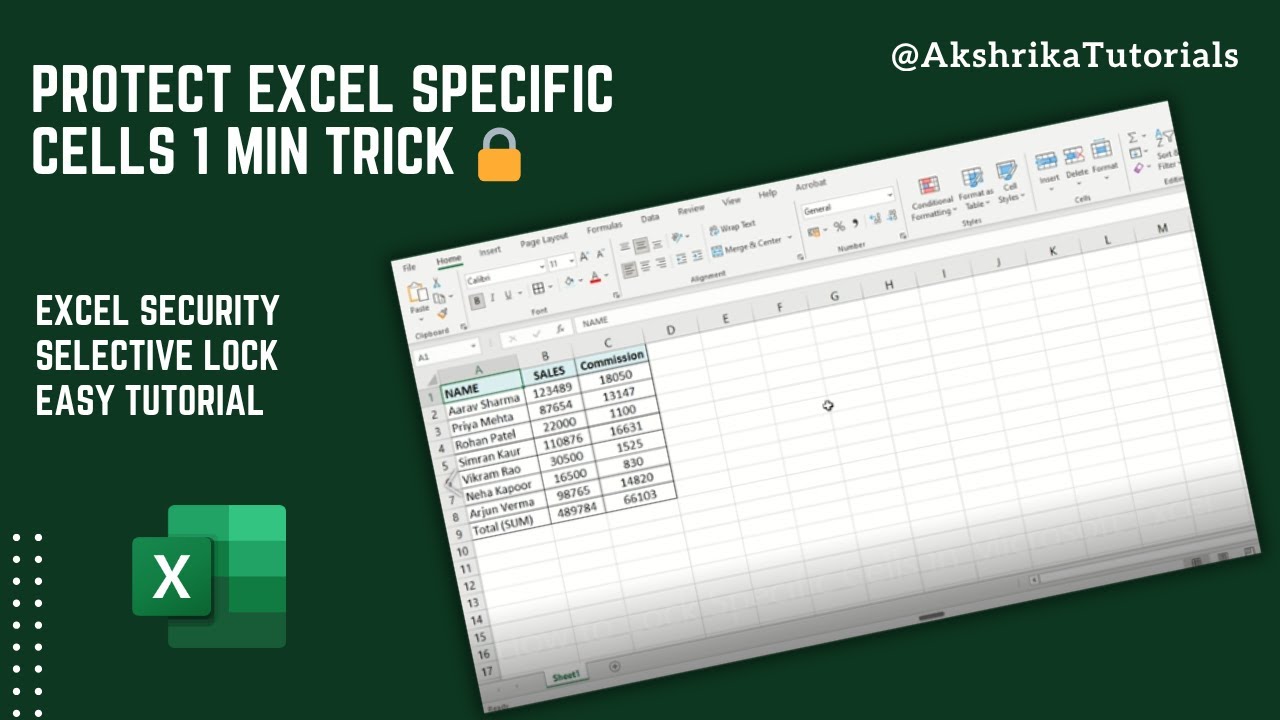 SlideShorts's tweet card. I Protected 10,000 Excel Cells in 30 Seconds Using This Hidden Feature