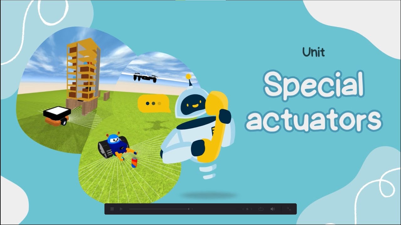 KiboticsOrg's tweet card. Kibotics | Unit: Special Actuators in Python and Scratch