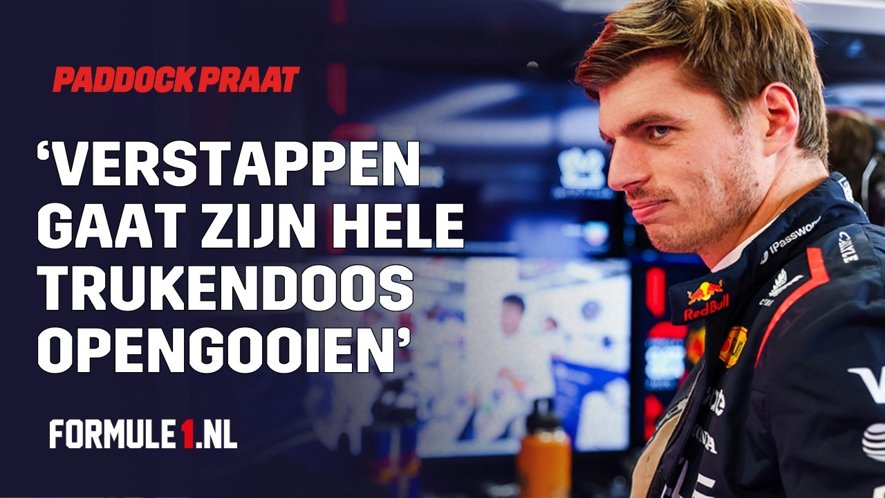 Formule1's tweet card. Norris gaat bezwijken, zijn sneertjes richting Verstappen zeggen...