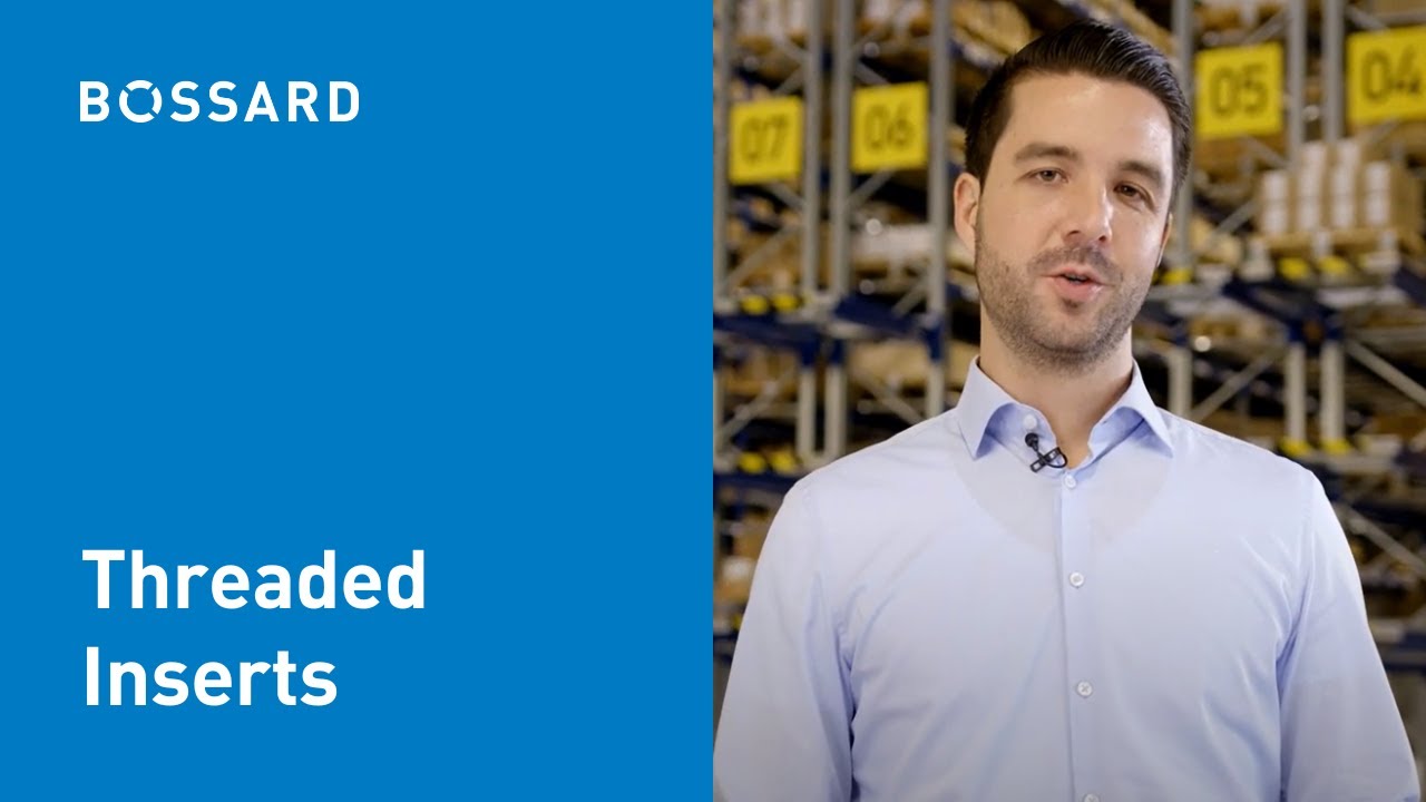BossardGroup's tweet card. Threaded Inserts Fastening Technology from Bossard