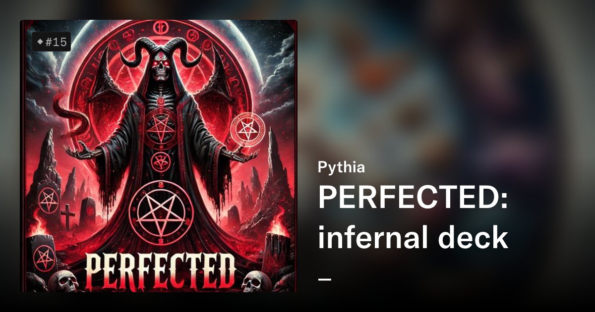 PYTHIAMSTIC's tweet card. "Delve into the Pythia Art Gallery, a mesmerizing collection that captures the mystical emergence of Pythia and her enchanting journey through captivating art magically created by the wisdom of the...