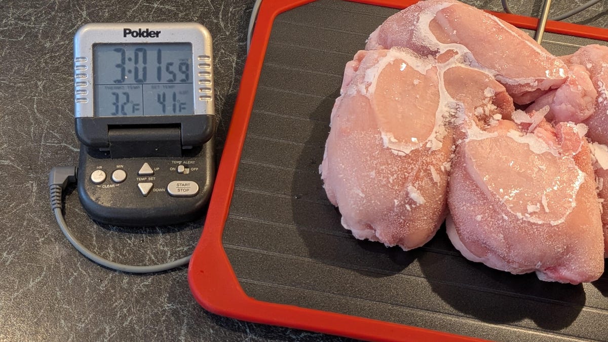 CNETNews's tweet card. Food safety experts share everything you need to know about proper defrosting.