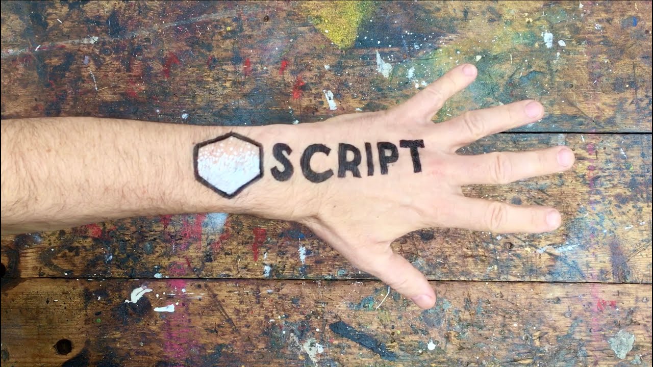scriptconf's tweet card. Script'19 Opening Titles