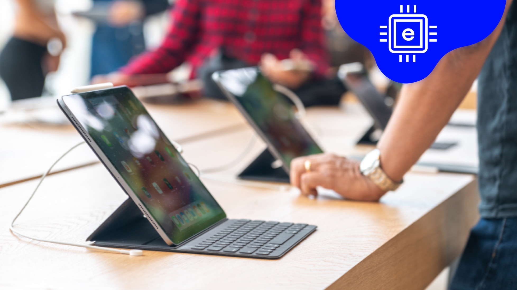 DigitRep's tweet card. Die neuen iPad Air und Pro Modelle sind eSIM-Only und passen deshalb perfekt zu den Tarifen von Digital Republic!