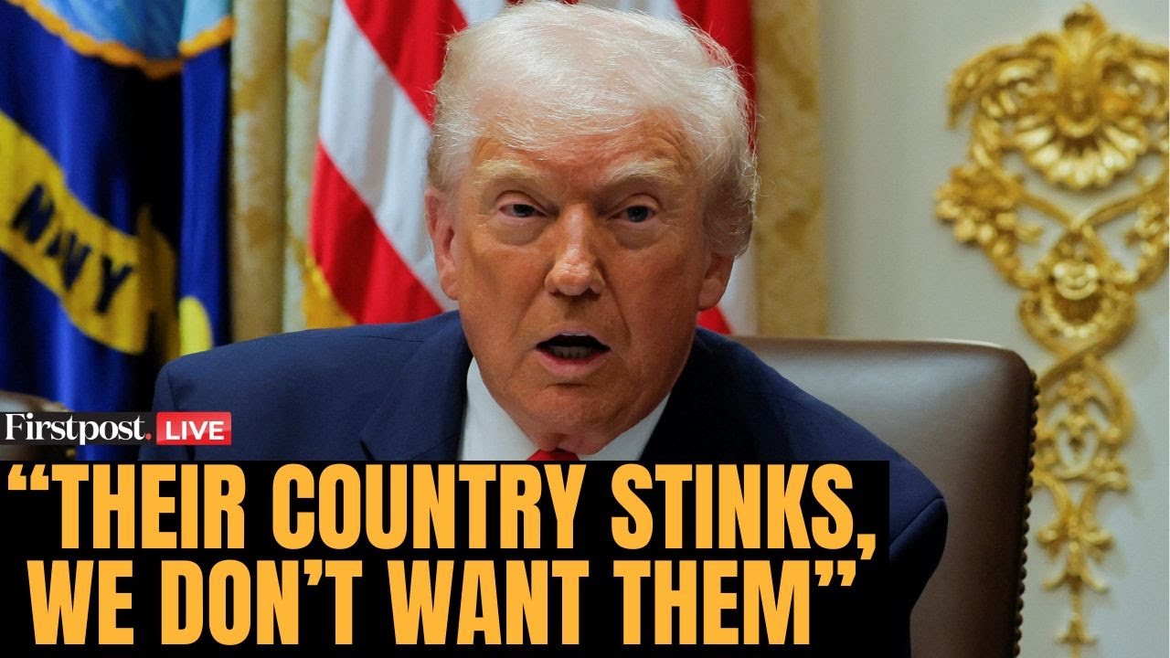 DonMac1522525's tweet card. LIVE: Donald Trump Calls Somalis “Garbage,” Tells Them to “Go Back to...