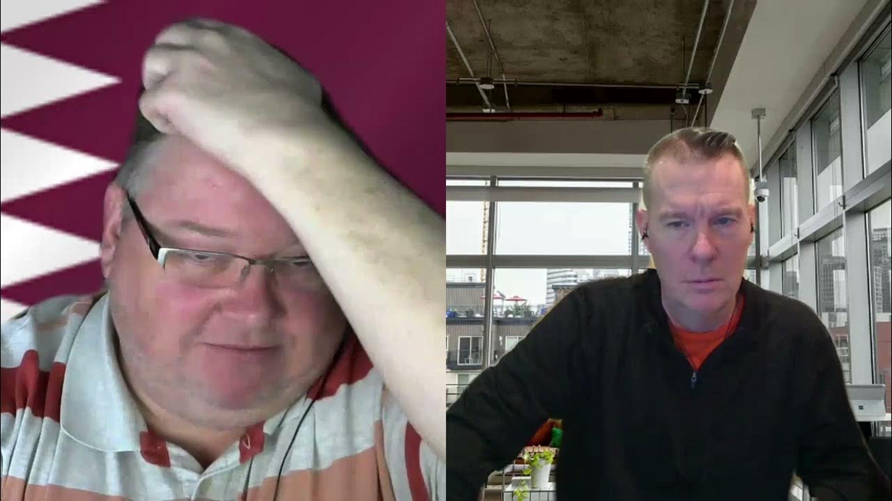 vvorldcup's tweet card. Two Men and Qatar 2022 World Cup Episode 1