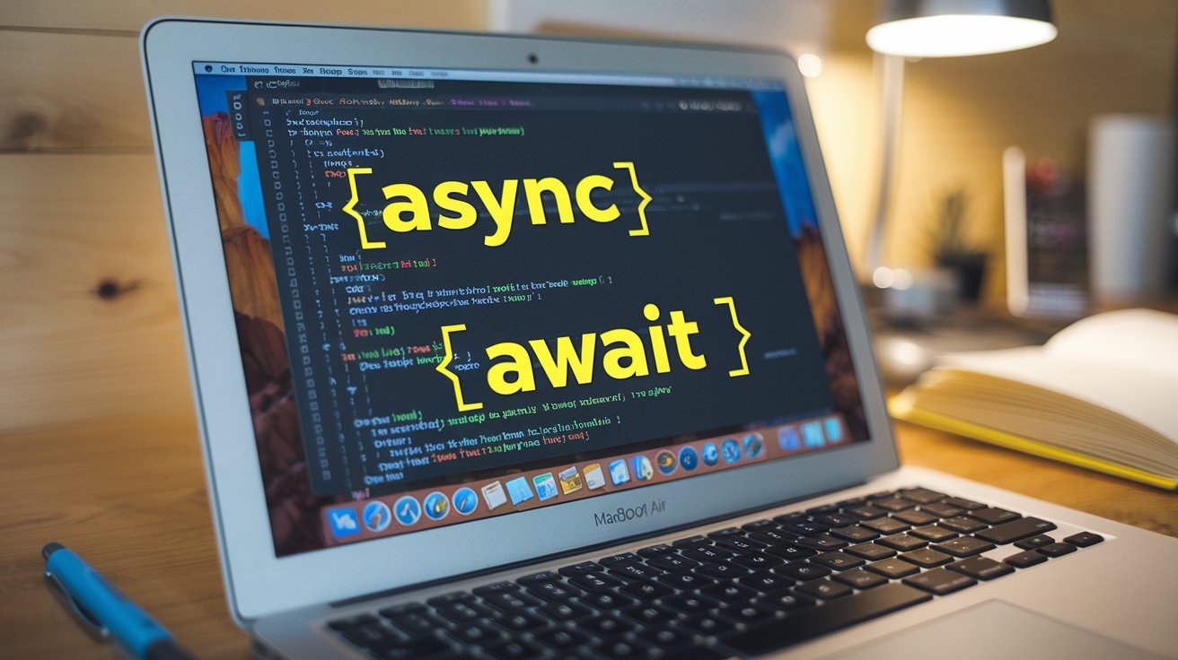 iosblogs's tweet card. El paradigma async await en Swift revolucionó la programación concurrente desde iOS 15 y macOS 12. Esta funcionalidad permite escribir código asíncrono que se lee como código síncrono, eliminando la...