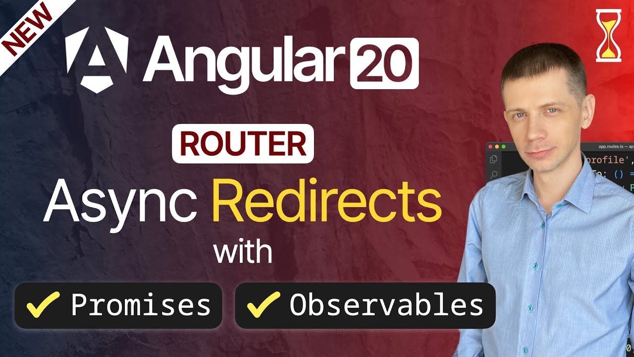 TheIgorSedov's tweet card. Angular 20: New Async Redirects with Promises and Observables in...