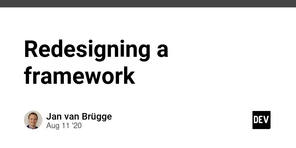 jvanbruegge's tweet card. For the last few years, the core team of Cycle.js (André and me) has been redesigning the architectur...