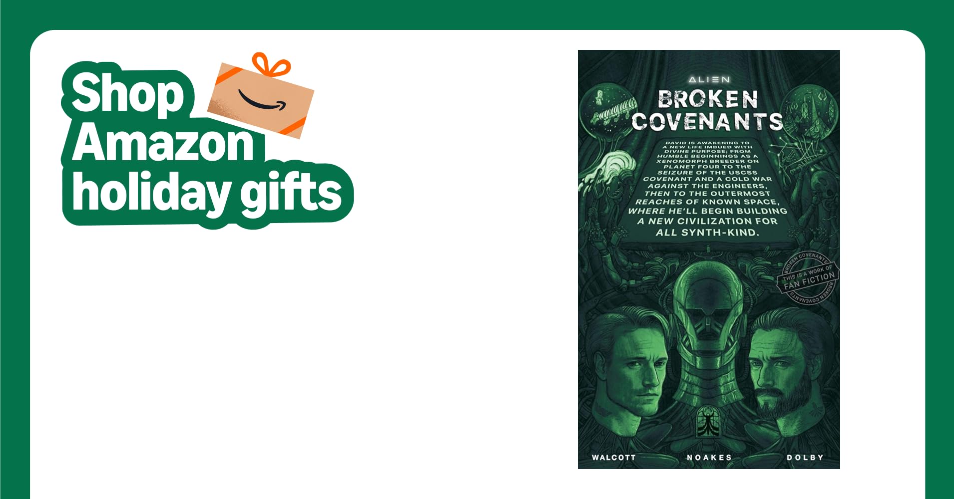 Create_With_CT's tweet card. David 8 is awakening to a new life imbued with godlike purpose; from humble beginnings as a Xenomorph breeder on Planet Four to the seizure of the USCSS Covenant and a cold war against the Engineers,...