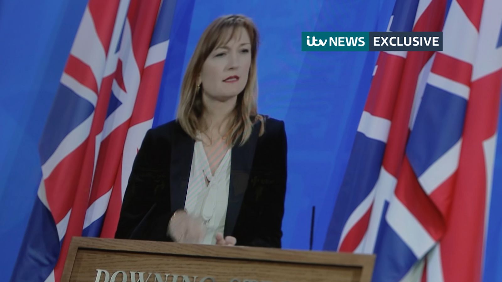 ITVNewsPolitics's tweet card. ITV News has obtained a leaked video showing Downing Street staff laughing about a party which was allegedly held in Number 10 last Christmas. | ITV National News