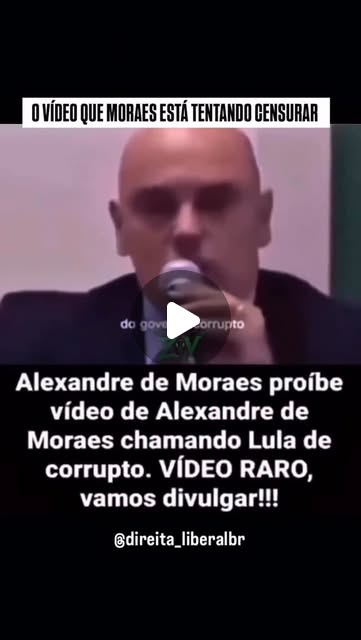 Cruzlima23's tweet card. Direita Liberal (@direita_liberalbr) • Instagram reel