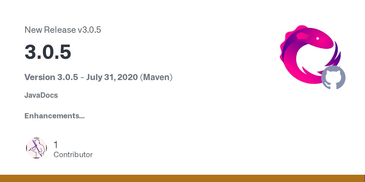 RxJava's tweet card. Version 3.0.5 - July 31, 2020 (Maven) JavaDocs Enhancements Make the Collector type of the collectoperator contravariant in T (#7033) Bugfixes Fix map() conditional chain causing NPE (#7040)