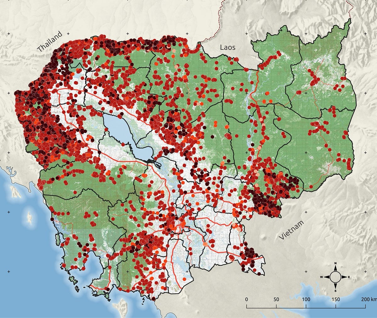 vorapa_h's tweet card. โลกจารึกประวัติศาสตร์ให้กัมพูชาเป็นดินแดนที่เคยเต็มไปด้วยทุ่นระเบิดกว่า 6 ล้านลูก และมีคนพิการจากทุ่นระเบิดมากที่สุดในโลก