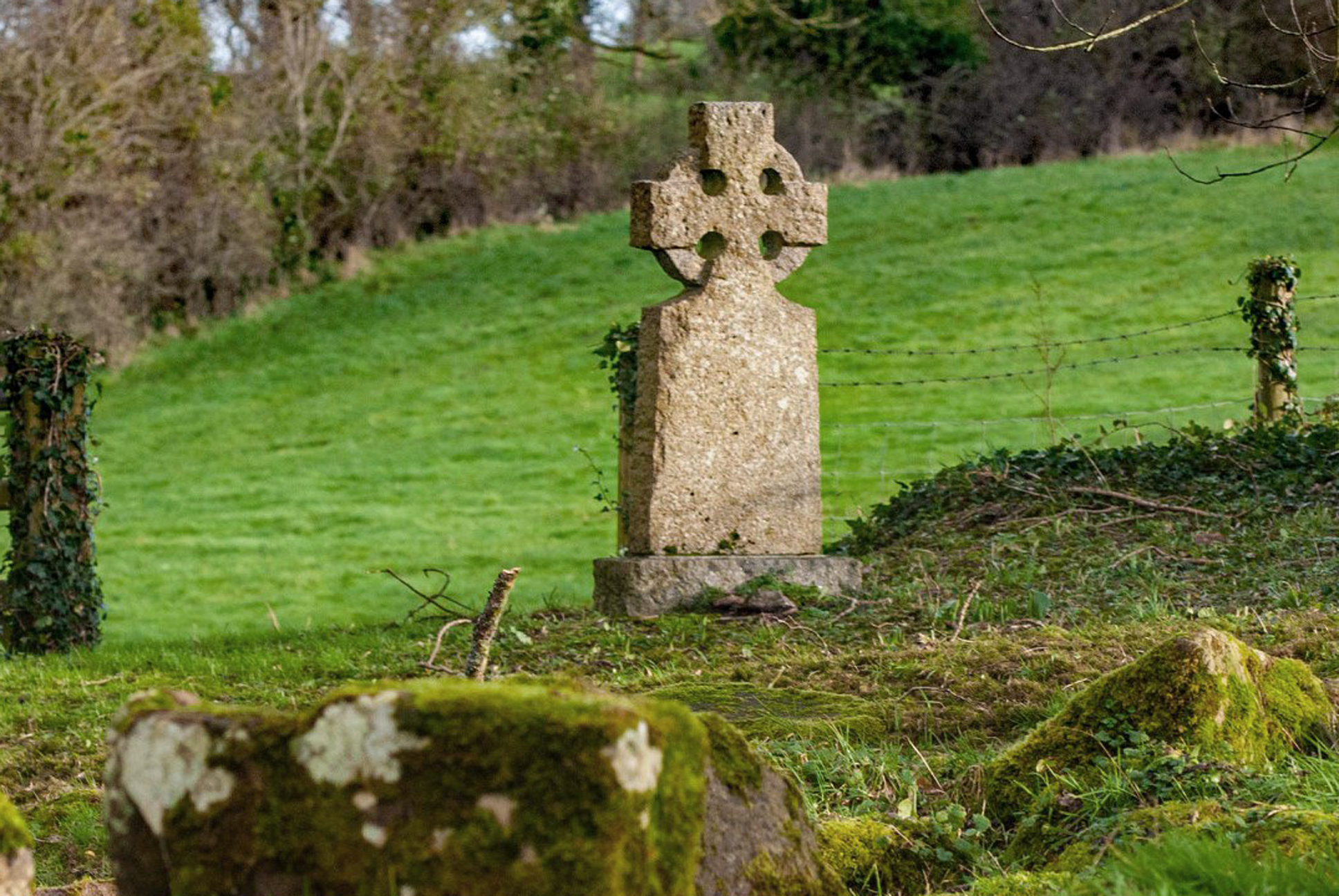 ECMFCM's tweet card. Cleenish was a significant monastic site and centre of learning, founded in 6th Century by St Sinell, St Columbanus was educated here.