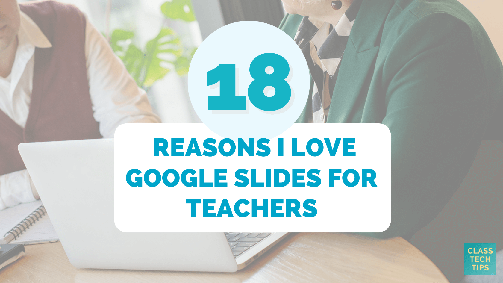 ClassTechTips's tweet card. Explore 18 creative ways to use Google Slides for teachers—boost engagement, streamline planning, and make the most of this EdTech tool.