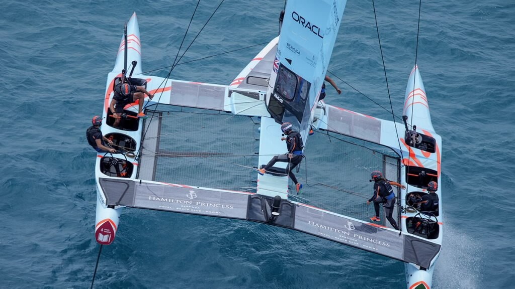 Oracle_CH's tweet card. With eight of the world’s fastest catamarans racing head-to-head at nearly 60 mph, speed and skill top the list of what fans love about the SailGP racing league. But the stunning race locations—from...