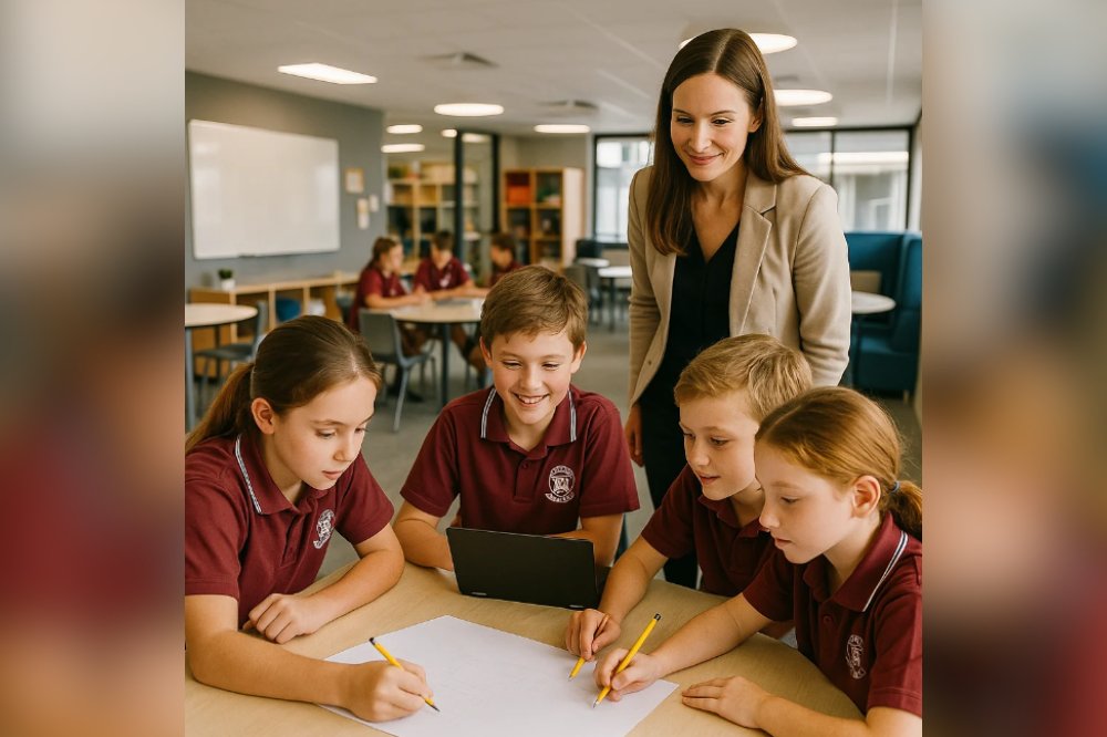 TheEducatorAU's tweet card. From pyramids to the Moon landing—history proves excellence is no accident, it's learned. So why aren't we teaching it that way?