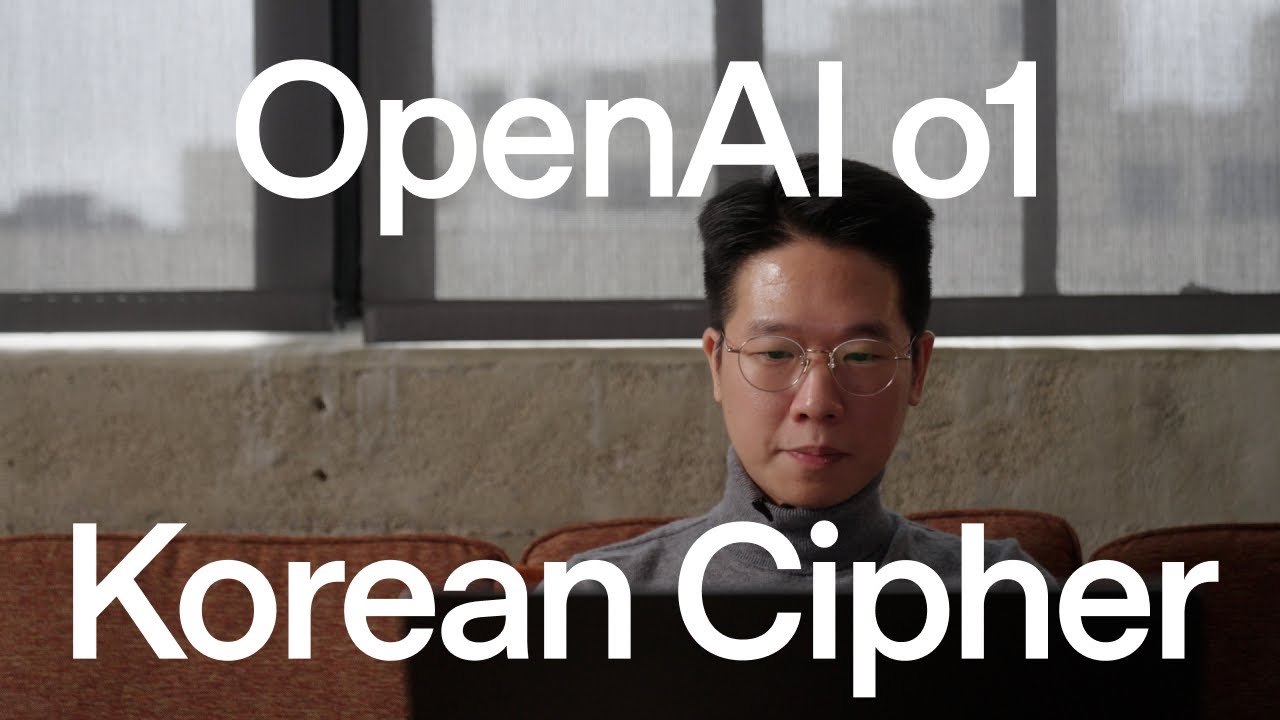 casualcodingclu's tweet card. Korean Cipher with OpenAI o1