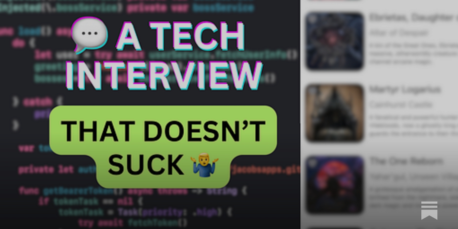 rramirez_dev's tweet card. Spoiler alert: it's not LeetCode!