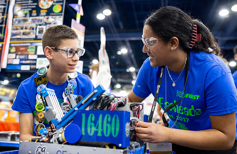 iotguide's tweet card. Mentoring a youth robotics team for competitions such as FIRST can be a rewarding way to help build the next generation of STEM leaders.