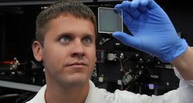 NunoEngineering's tweet card. Company uses lasers to write data onto durable quartz glass