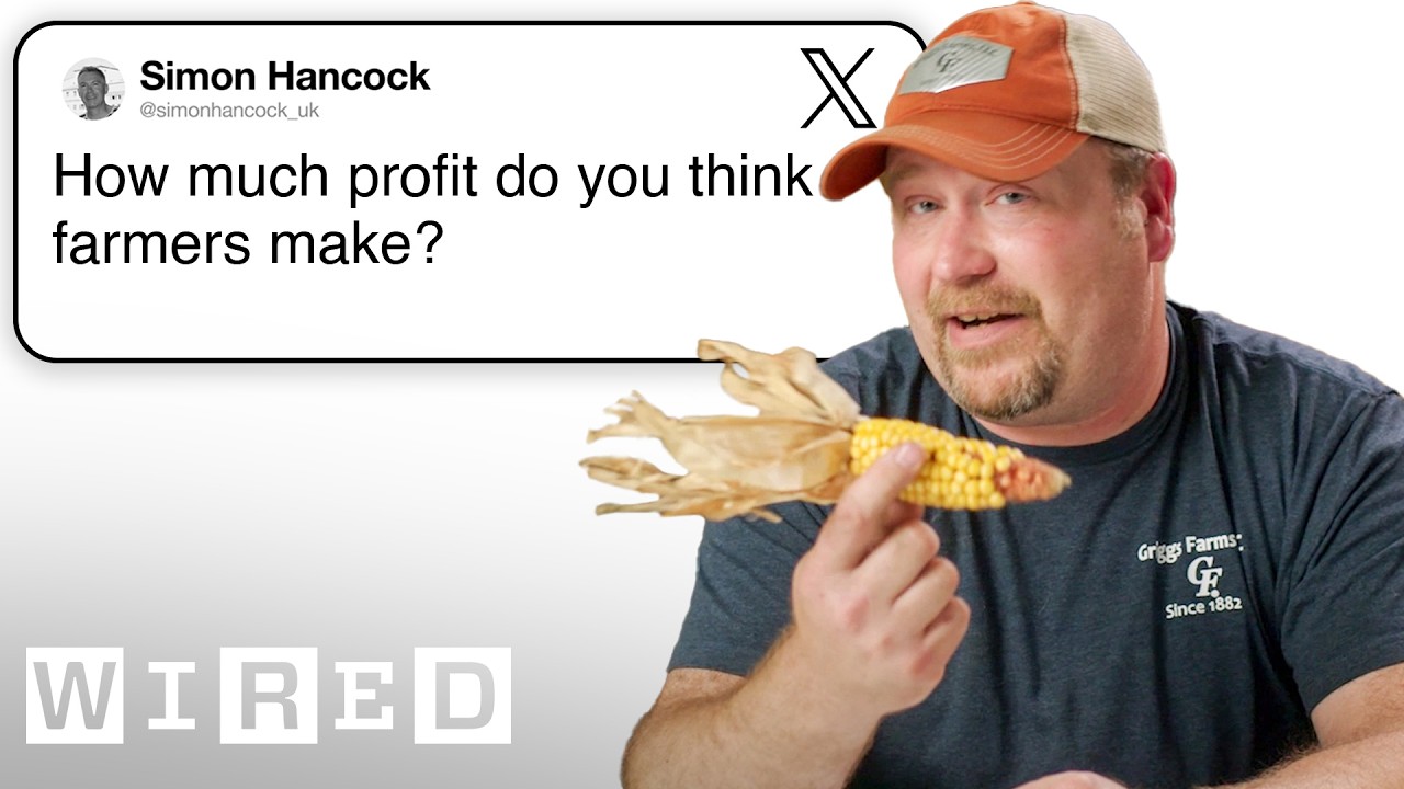 WI_Tech_Support's tweet card. Farmer Answers Farming Questions | Tech Support | WIRED