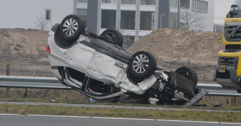 Ernstige frontale botsing met meerdere gewonden