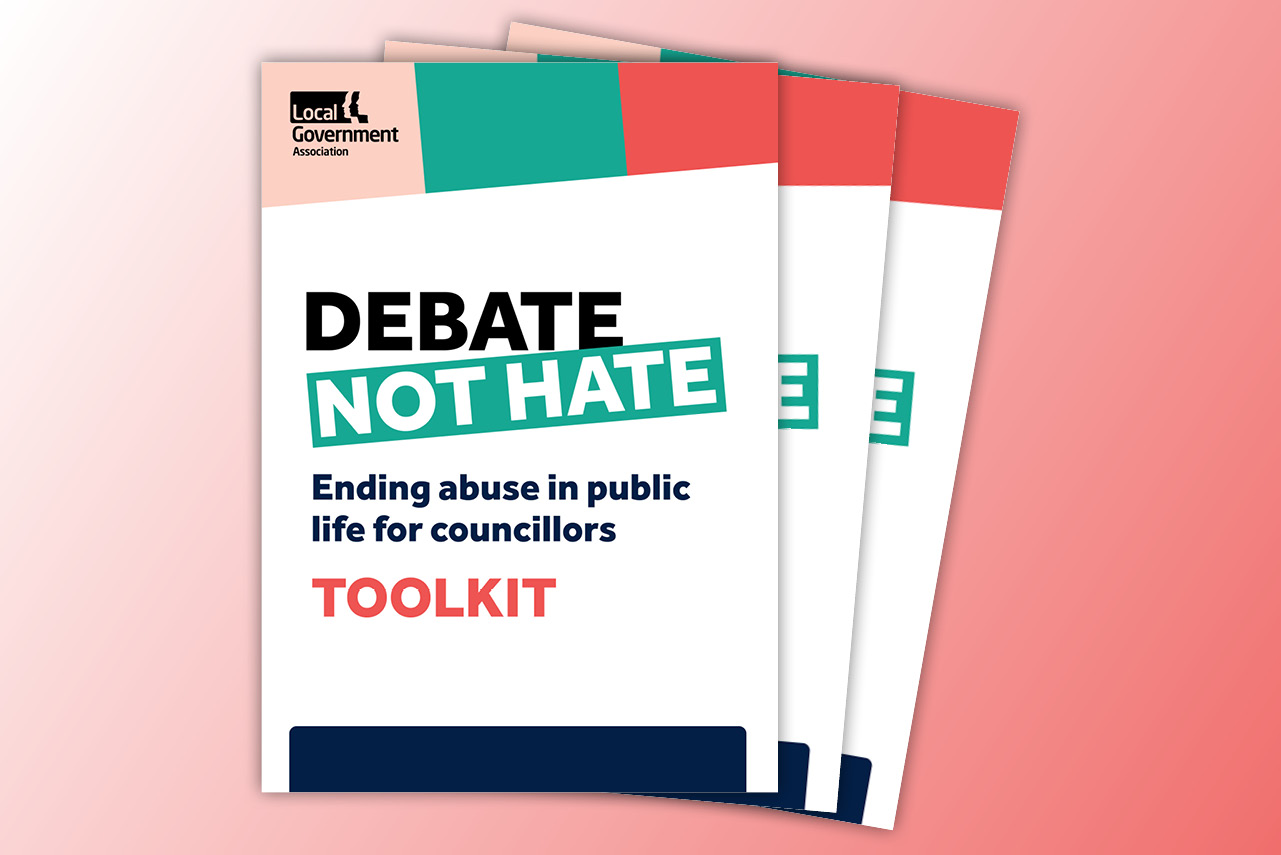 DavisAssociate_'s tweet card. This toolkit is a resource designed to aid local councils in tackling and mitigating the impact and risks of abuse and intimidation that councillors may encounter as part of their role, supporting...