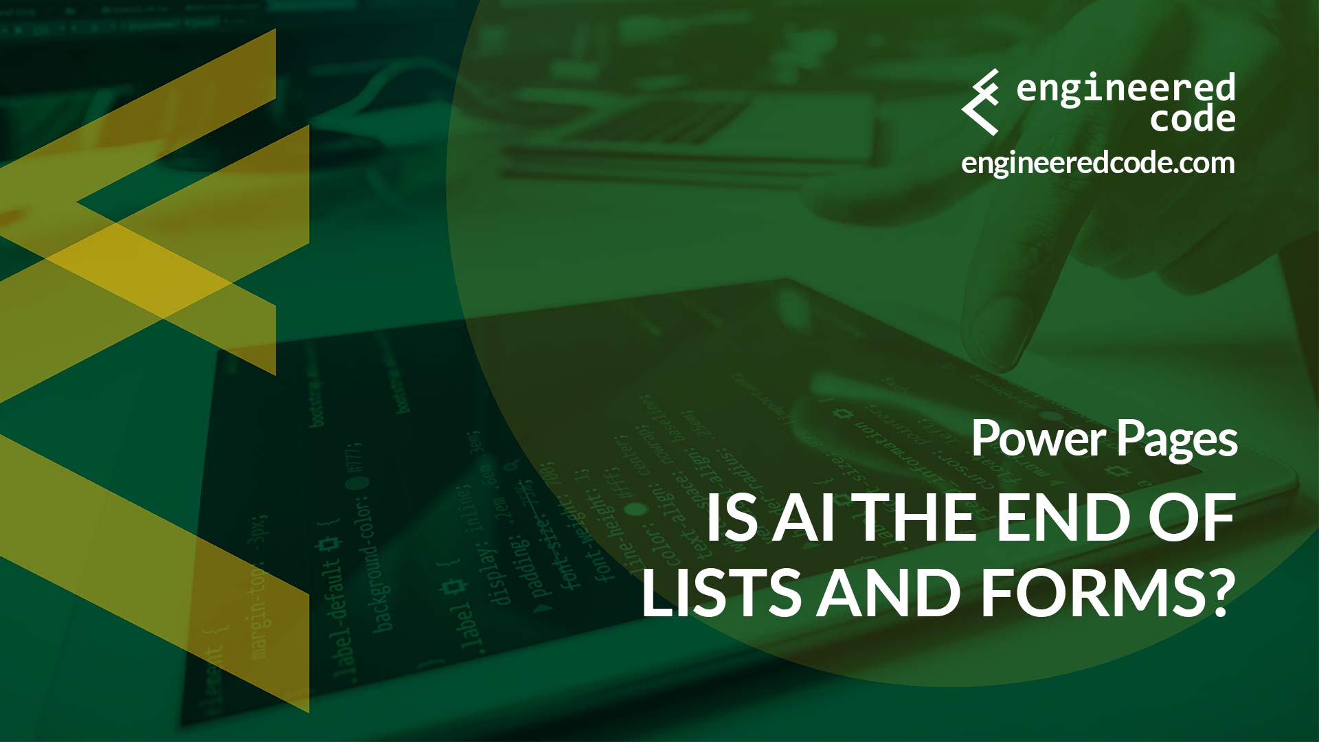 Engineered_Code's tweet card. Last month I was fortunate enough to travel to Las Vegas for the Power Platform Community Conference, and of course the main topic of conversation was AI. When it comes to Power Pages specifically,...